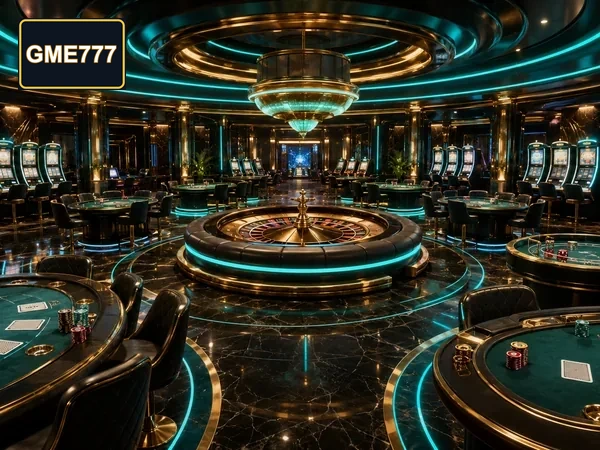 GME777 homepage visual